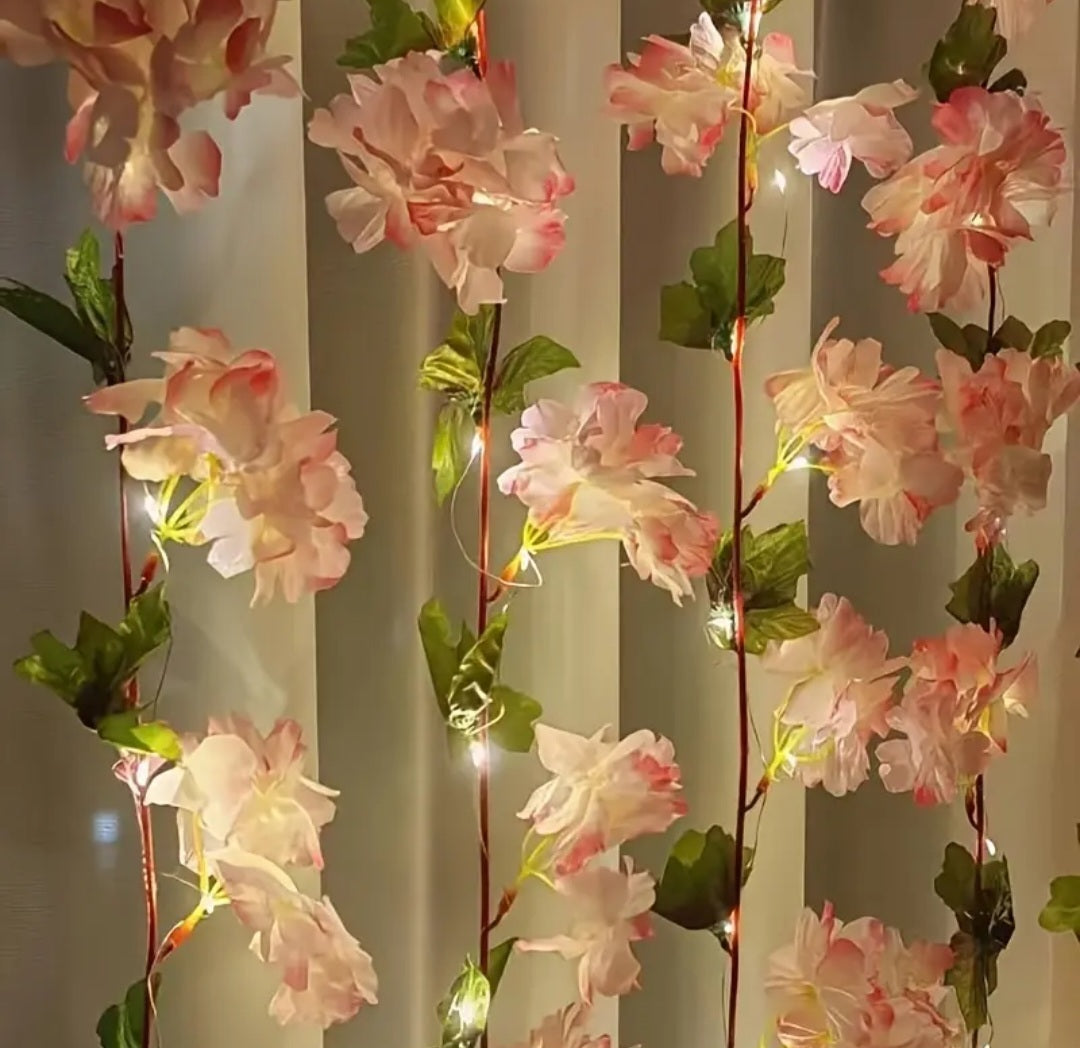 LED Cherry Blossom Fairy String Lights 2M