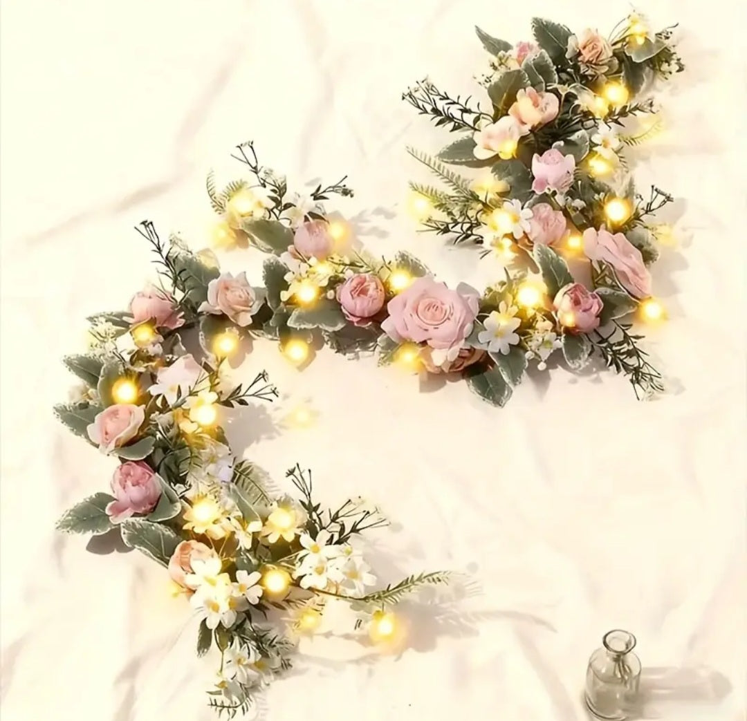 LED Cherry Blossom Fairy String Lights - 5M